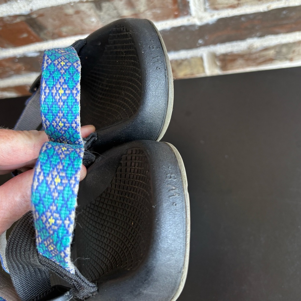 Chaco Z/ Cloud 2 Trace Eclipse Blue Toe Loop Hiki… - image 7